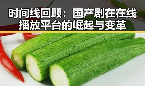 时间线回顾：国产剧在在线播放平台的崛起与变革